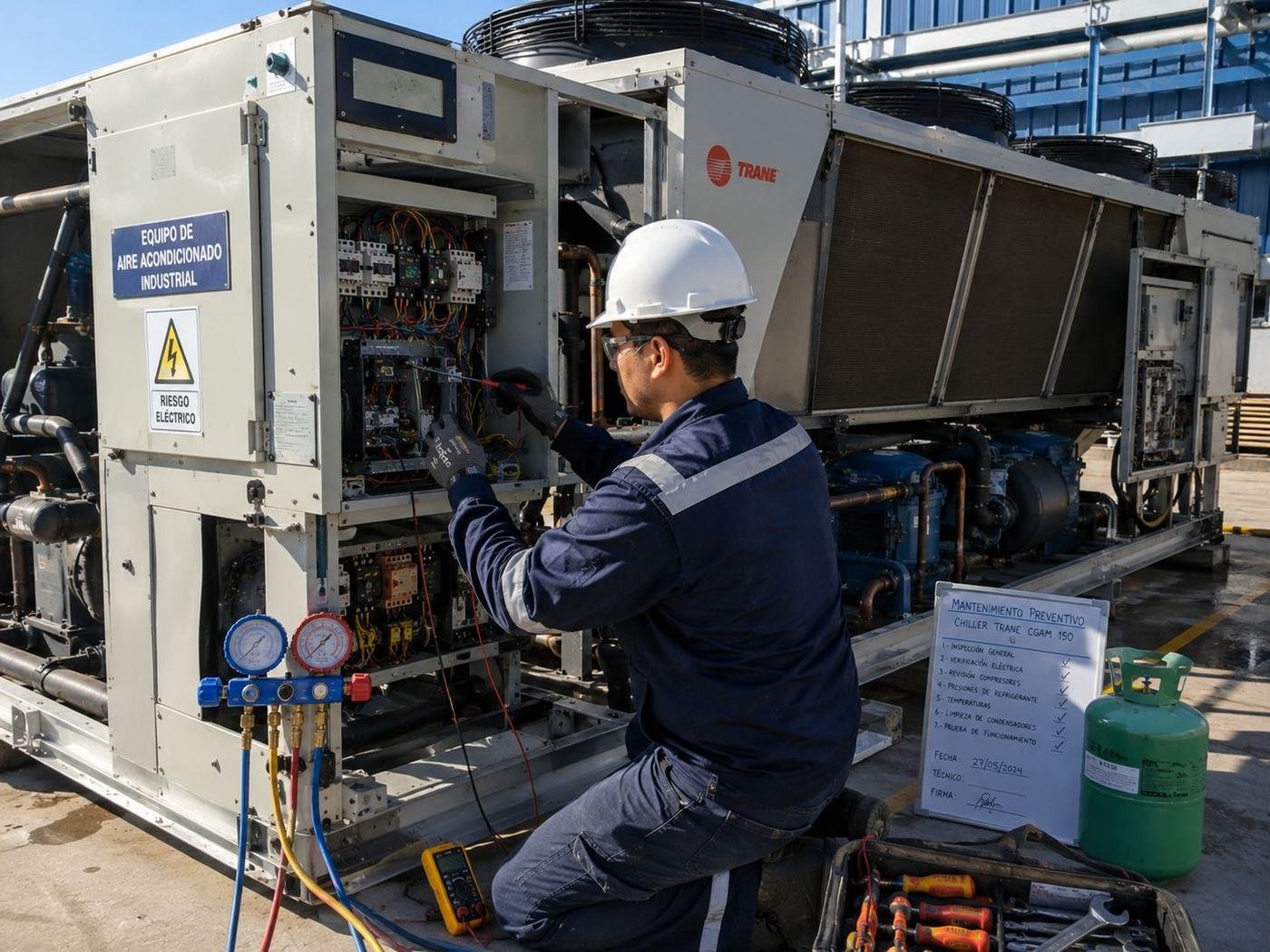 Chiller industrial TRANE